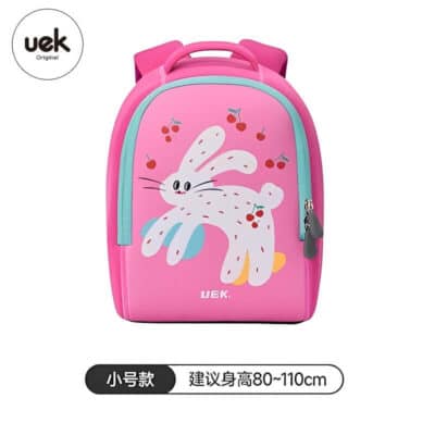 Balo UEK cho bé học mẫu giáo – Logo thỏ trắng (size S)