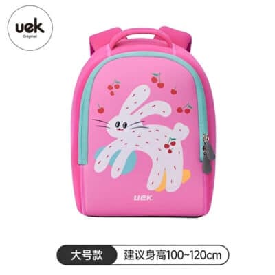 Cặp học sinh chống gù UEK – Logo thỏ trắng (size L)